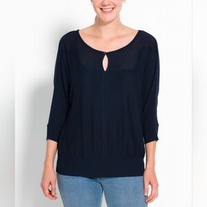 NWT Worthington Black Blouse